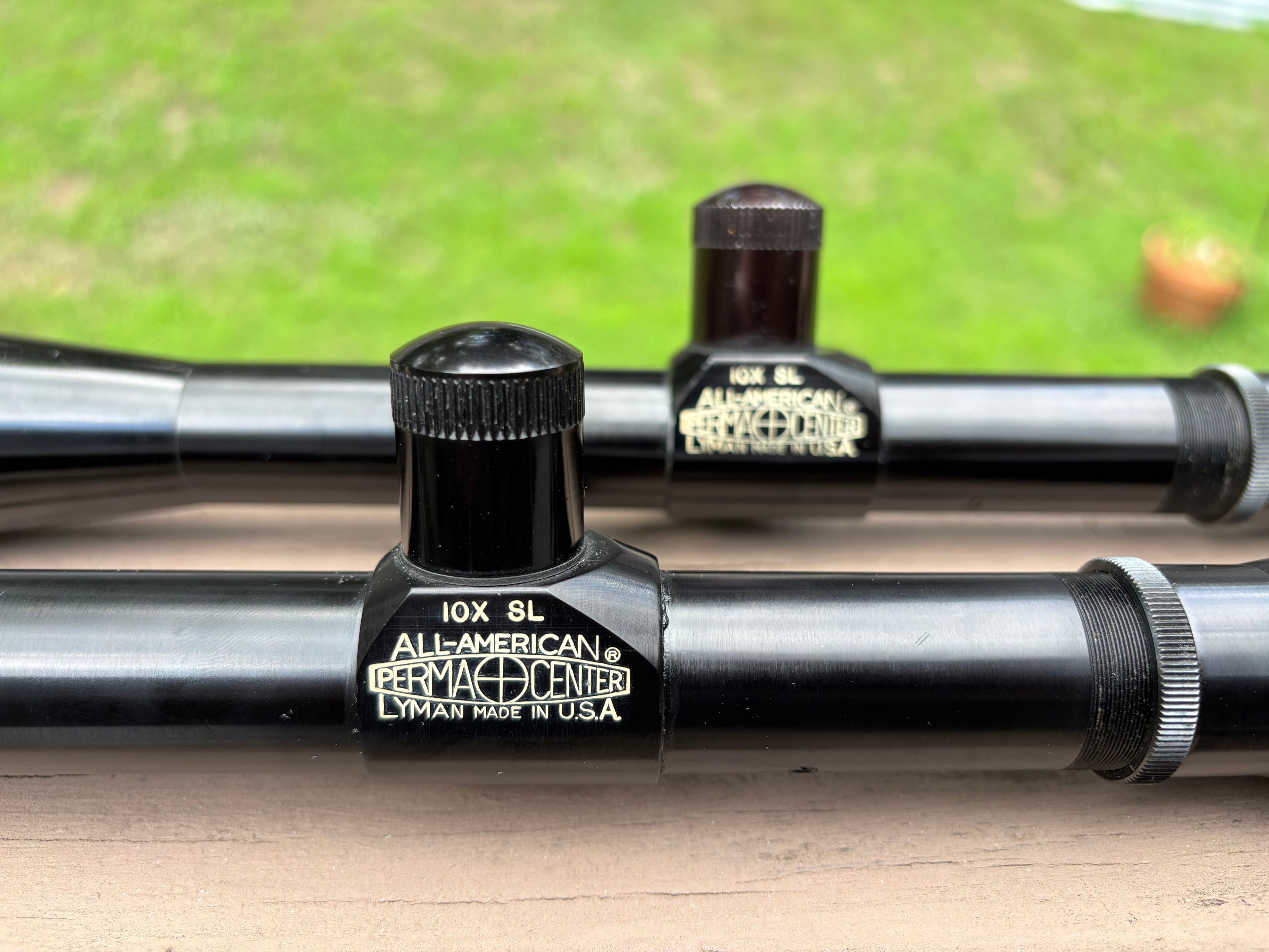 Vintage Reticles: Duplex versus Lee Dot